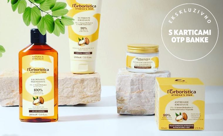 20 % popusta na naravno kozmetiko L’Erboristica