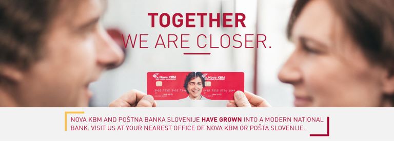 Decision on entering the merger by acquisition of Poštna banka Slovenije by Nova KBM into the court register is issued