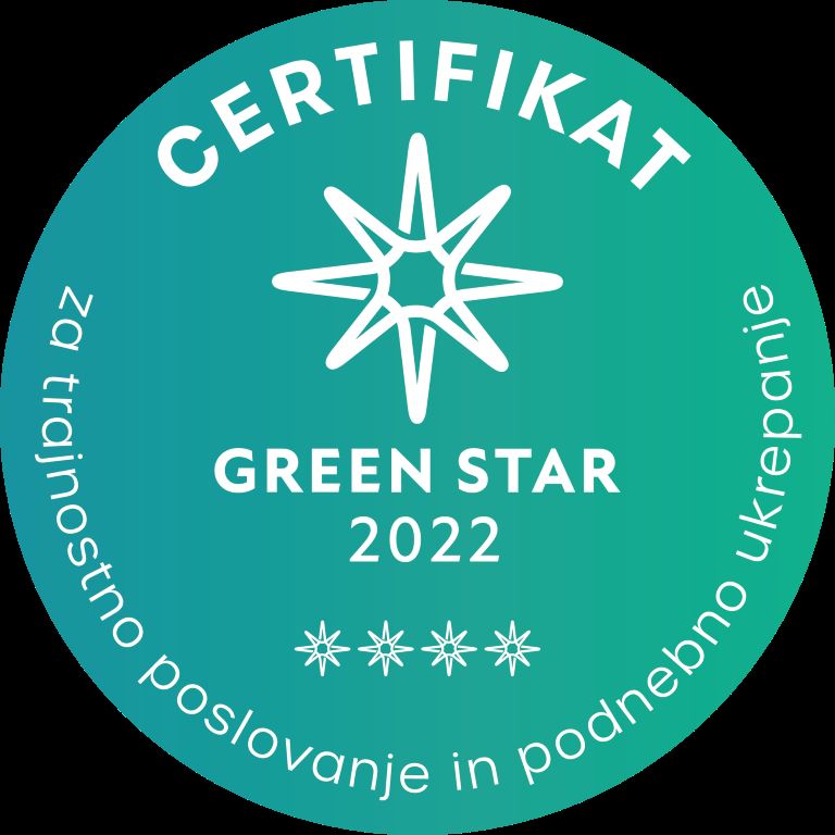 Nova KBM prejela certifikat Green Star in se ponovno uvrstila med »zelene voditelje« Nova KBM prejela certifikat Green Star in se ponovno uvrstila med »zelene voditelje«
