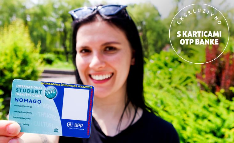 Ugodnost ob naročilu mednarodnih ISIC izkaznic