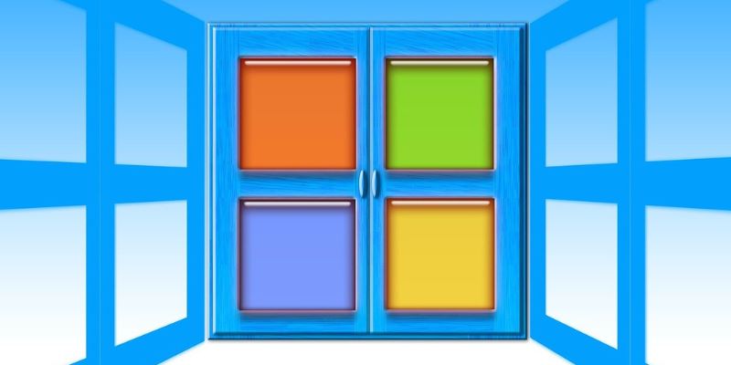 moder okvir okna microsoft